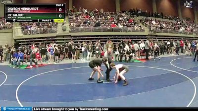 102 lbs Quarterfinal - Ry Talbot, Aniciete Training Club vs Dayson Meinhardt, Delta Wrestling Club