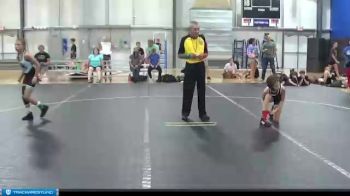 75 lbs Round 1 (6 Team) - Lilah Dunaway, American Gladiators-Lady Saints vs Payton Van Pelt, Untouchables Purple