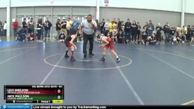 63 lbs Cons. Round 6 - Nick Paulson, Cavalier Wrestling Club vs Levi Snelson, Matoaca Youth Wrestling Club