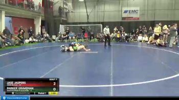 125 lbs Round 3 (6 Team) - Jase Jaspers, Iowa Black vs Parker Graveman, South Dakota Blizzard