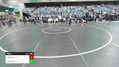 126 lbs Round Of 16 - Scout Santos, Mountain View OR vs Christian Garcia, Walnut