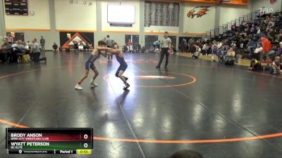 B-12 lbs 3rd Place Match - Brody Anson, Iowa City Wrestling Club vs Wyatt Peterson, DC Elite