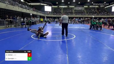 125 lbs Consi Of 8 #1 - Zachary Cohen, Landisville vs Canaan Cornish, Salisbury