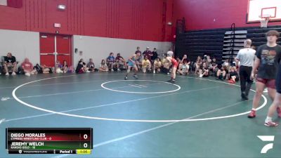 110 lbs Round 2 (8 Team) - Jeremy Welch, Kansas Gold vs Diego Morales, Cypress Wrestling Club