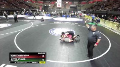 190 lbs Cons. Round 3 - Christian Pereira, Newark Wrestling Club vs Peter Schwab, California