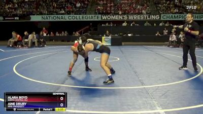 143 lbs Semifinal - Alara Boyd, North Central (IL) vs Aine Drury, King University