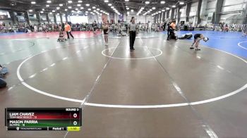 76 lbs Rd# 6- 9:00am Saturday Final Pool - Liam Chavez, Team New Mexico vs Mason Parria, Olympia