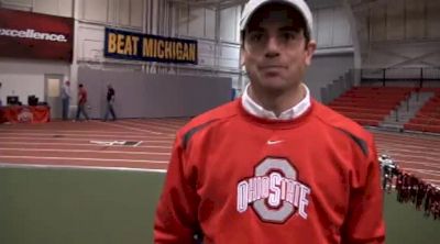 Ohio State head coach Robert Gary before The DUAL 2011