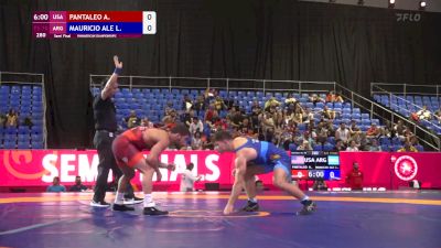 70 kg Semifinal - Alec Pantaleo, USA vs Lovera Mauricio Alejandro, ARG