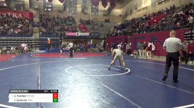 125 lbs Consi of 8 #2 - Zack Fuentes, Drexel vs Tomas Gutierrez, Eastern Michigan