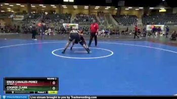 220 lbs Round 2 (4 Team) - Cooper Clark, 3A Harrisburg vs Erick Canales-Perez, 3A Taft