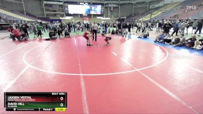 106 lbs Cons. Round 5 - Jaxsen Vestal, Moen Wrestling Academy vs David Hill, Alabama