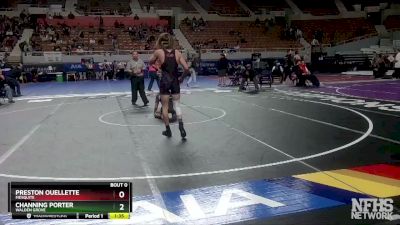 D3-132 lbs Quarterfinal - Channing Porter, Walden Grove vs Preston Ouellette, Mesquite