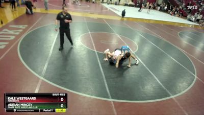 106 lbs 3rd Place Match - Adrian Mincey, SOARR Elite Wrestling Club vs Kale Westgaard, Minnesota