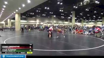 120 lbs Round 2 (10 Team) - Sydney Bridenstine, Suncoast Gems vs Kylee Plowman, Nebraska Tsunami