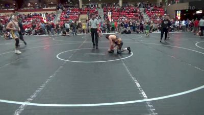 150 lbs Champ. Round 1 - Brian Prough, Hays Wrestling Club vs Skyler Sands, Rhodes Supreme Avengers