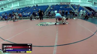 182 lbs Cons. Round 5 - Zac Dykes, MI vs Rj Samuels, IL