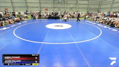 160 lbs Placement Matches (16 Team) - Aaron Stewart, Illinois vs JayDen Williams, Michigan Blue