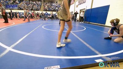 85 lbs Round Of 16 - Carter Wallace, Battlefield Wrestling Club vs Rocket McGirt, Salina Wrestling Club