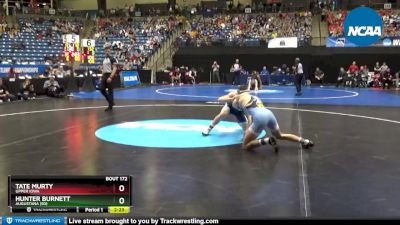 141 lbs Quarterfinal - Tate Murty, Upper Iowa vs Hunter Burnett, Augustana (SD)