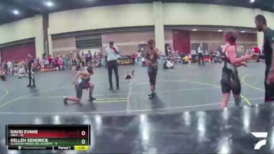 125 lbs Round 2 (4 Team) - David Evans, ARES vs Kellen Kendrick, Glasgow Wrestling Academy