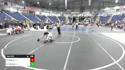 102 lbs Round Of 16 - Bryson Peters, Black Fox Wr Acd vs Kael Overton, Athlos WC