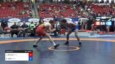 70 kg Cons 8 #1 - Jeren Glosser, U Of Iowa vs Kevin Jack, TMWC/ WOLFPACK WC