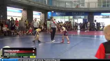 70 lbs Round 8 (10 Team) - Preston Hughes, Backyard Brawlers vs Eriah Erusky, Alabama Elite Gold