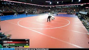 D1-120 lbs Cons. Semi - Aiden Slama, Milton vs Hudson Halter, Waterford