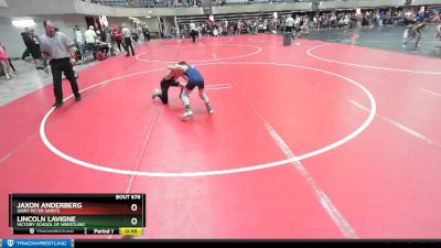 75 lbs Cons. Round 5 - Lincoln LaVigne, Victory School Of Wrestling vs Jaxon Anderberg, Saint Peter Saints