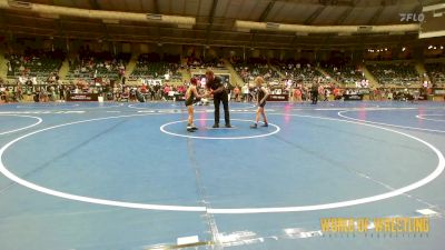 65 lbs Final - Savannah Phelan, Zephyrhills Christian Academy vs Lila Carson, Lakeland Predators Of Antioch