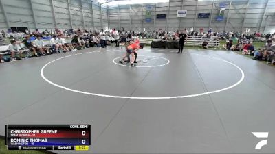 106 lbs 4th Wrestleback (16 Team) - Christopher Greene, Team Florida vs Dominic Thomas, Washington