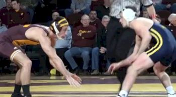 125 lbs match Christian Cullinan CMU vs. Sean Boyle UM