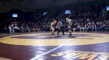 197 lbs match Craig Kelliher CMU vs. Anthony Biondo UM