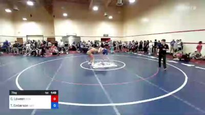 71 kg Cons 64 #2 - Colton Loween, Pinnacle Wrestling Club vs Tyren Emberson, South Central Punisher Wrestling