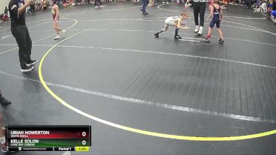 44 lbs Semifinal - Uriah Howerton, White Knoll vs Kelle Solon, Cane Bay Cobras