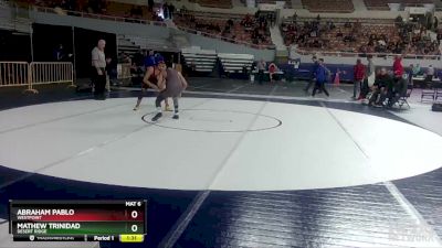 D1-126 lbs Champ. Round 1 - Mathew Trinidad, Desert Ridge vs Abraham Pablo, Westpoint