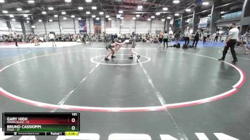 105 lbs Rd# 5- 3:45pm Friday Final Pool - Bruno Cassioppi, POWA vs Gary High, Minion Black