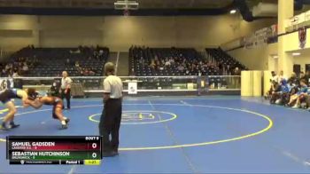 160 lbs 2nd Wrestleback (8 Team) - Samuel Gadsden, Lassiter H.S. vs Sebastian Hutchinson, Brunswick