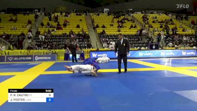 JAMES FOSTER vs PAULO R. CASTRO 2023 Master International IBJJF Jiu-Jitsu North American Championship