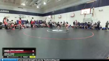 132 lbs Round Two - Diego Caso, Walla Walla vs Angel Cruz Martinez, Prosser