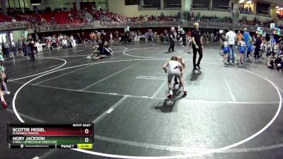 56-58 lbs Quarterfinal - Nory Jackson, O`Neill Leprechaun Wrestling vs Scottie Mosel, Plainview Pirates