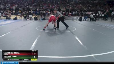 5A 145 lbs Cons. Round 2 - Patrick Lakey, Centennial vs Jacob Campbell, Nampa