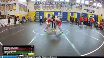 195 lbs Quarterfinals (8 Team) - Cameron Rankin, Hudson vs Marcus Lopez, Lemon Bay