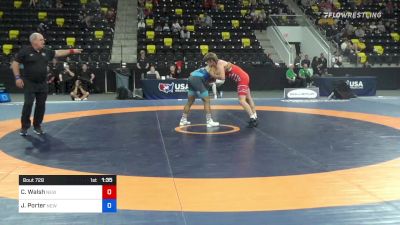 77 kg Quarterfinal - Chad Walsh, New Jersey RTC vs Jesse Porter, New York Athletic Club