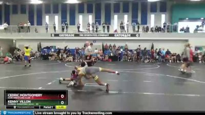 105 lbs Round 5 (8 Team) - Cedric Montgomery, Icon Wrestling Club vs Kenny Villon, Florida Scorpions Gold