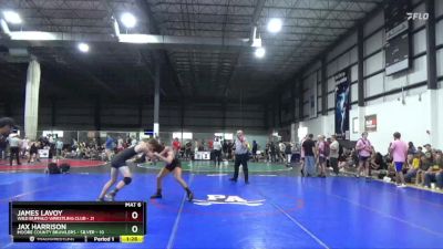 144 lbs Placement Matches (8 Team) - James Lavoy, WILD BUFFALO WRESTLING CLUB vs Jax Harrison, MOORE COUNTY BRAWLERS - SILVER