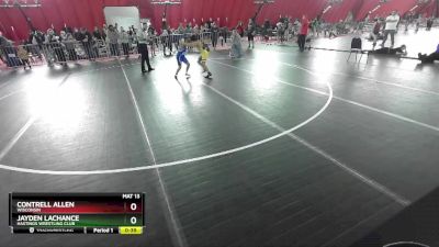 77-78 lbs Round 2 - Jayden LaChance, Hastings Wrestling Club vs Contrell Allen, Wisconsin