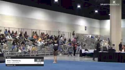 Alex Theodorou - Floor, Desert Lights #1216 - 2021 USA Gymnastics Development Program National Championships