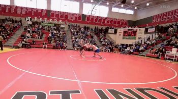 285 lbs Semifinal - Landon Hartman, Bethel Park vs Jase Banco, Trinity